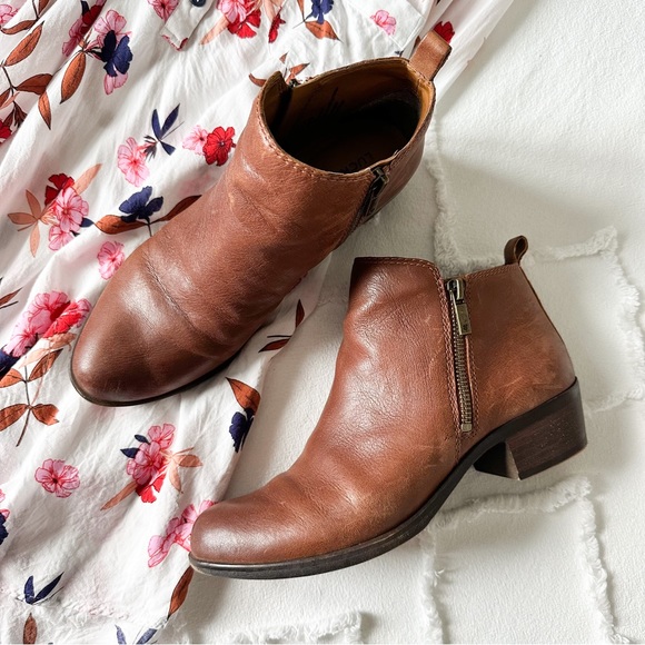 Lucky Brand Shoes - Lucky Brand brown ankle boots booties Sz. 8.5